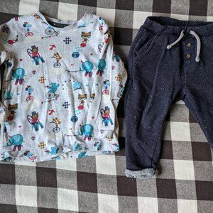 Zara pants and H&M shirt